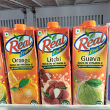REAL FRUIT JUICE 1 LTR