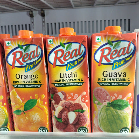 REAL FRUIT JUICE 1 LTR