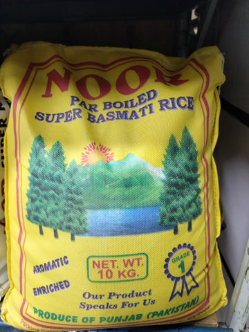 Noor Parboiled Basmati rice 10kg