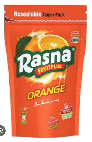 RASNA FRUITPLUS ORANGE 400GM