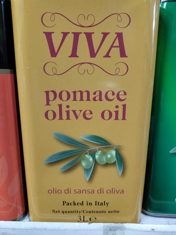 VIVA POMACE OLIVE OIL 3 LTR