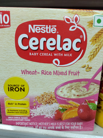 NESTLE CERELAC WHEAT-RICE MIXED FRUIT 300GM