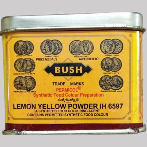 BUSH LEMON YELLOW COLOR