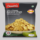 CHHEDA SALT-N-PEPPER BANANA CHIPS170G