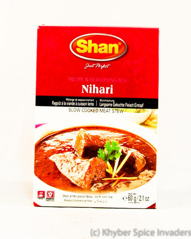 SHAN NIHARI MASALA 60G