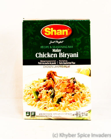 shan chicken biryani masala 60