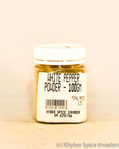 WHITE PEPPER POWDER 100GM