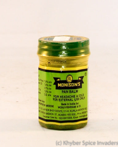 MONISONS PAIN BALM 45GM