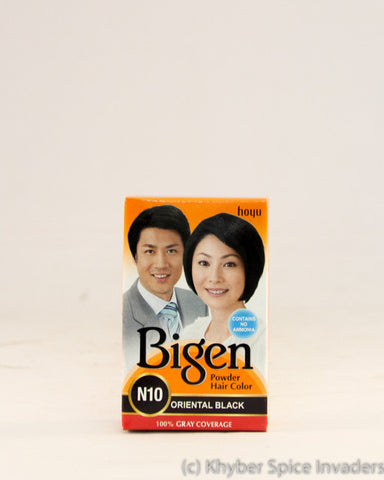 BIGEN HAIR COLOR BLACK NO10