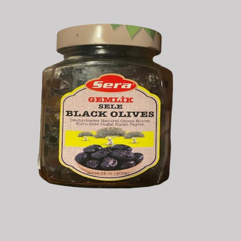 SERA GEMLIK BLACK OLIVES 800G