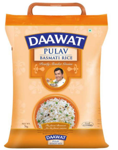 Daawat Pulav Basmati Rice 5kg