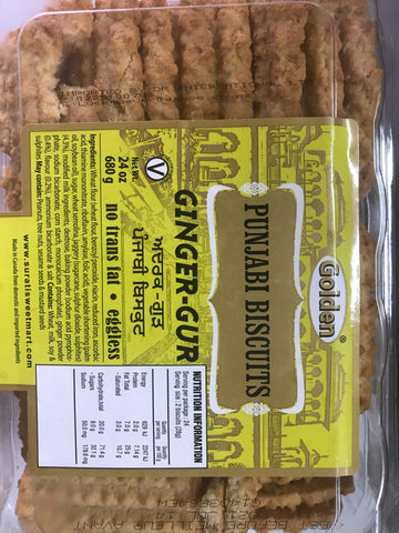 GOLDEN GINGER GUR PUNJABI BISCUITS 680gm