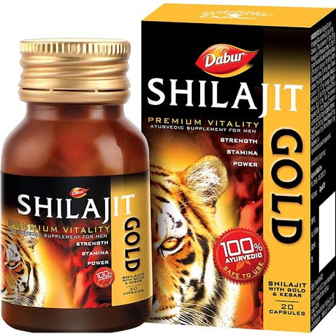 DABUR SHILAJIT GOLD 20 CAPSULES