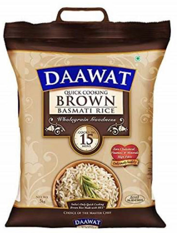 Daawat Brown Basmati Rice 5kg