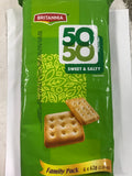 BRITANNIA 50-50 SWEET &SALTY 6x62gm